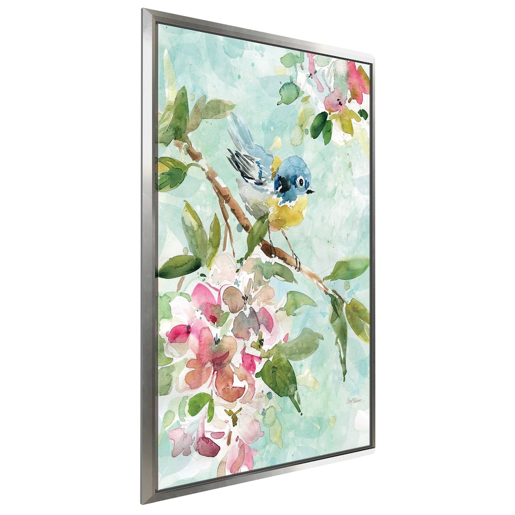 "Asbury Garden Song I" by Carol Robinson Print on Floating Canvas