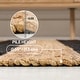 preview thumbnail 9 of 19, JONATHAN Y Jayden Rustic Farmhouse Woven Jute Stripe Area Rug
