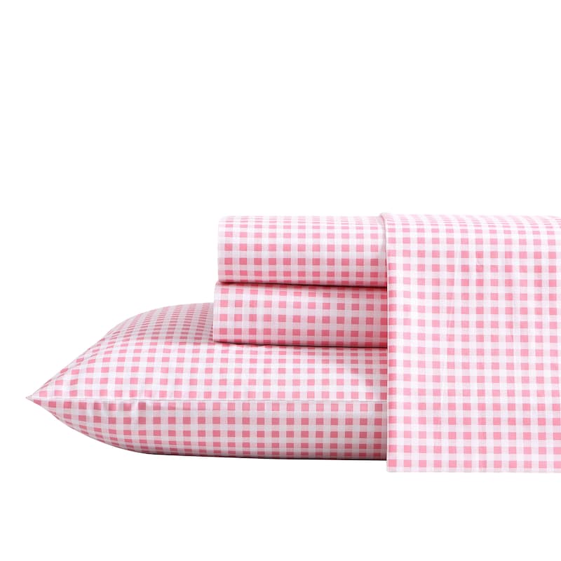 Poppy & Fritz Cotton Percale Printed Bed Sheet Sets