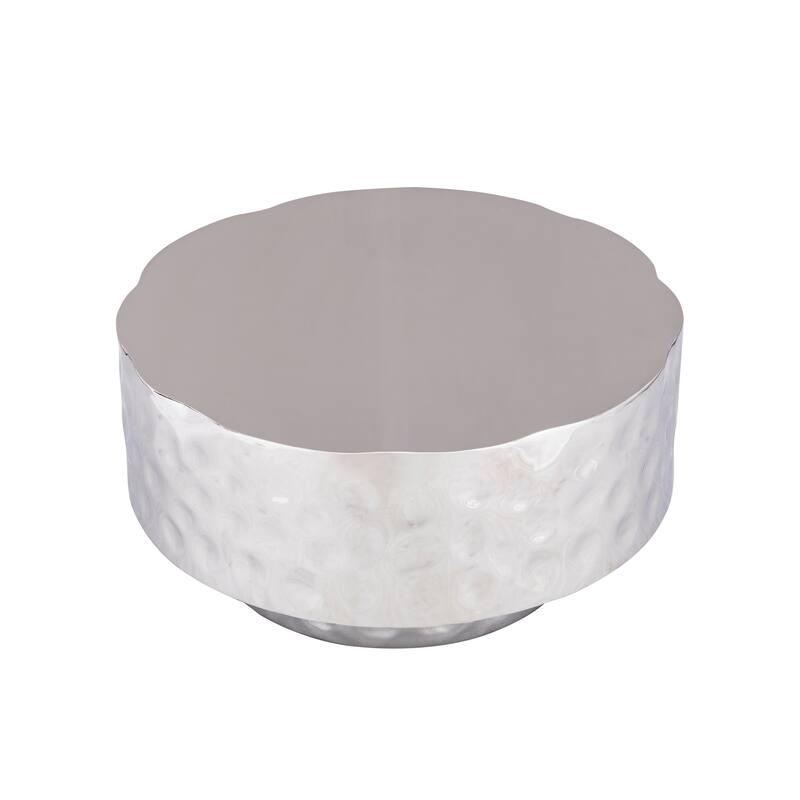 Modern Style Coffee Table made with Metal in Gold