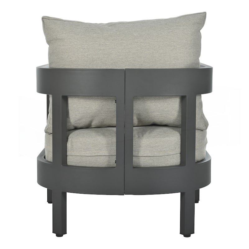High-Quality Outdoor Seating Set with Thick Cushions