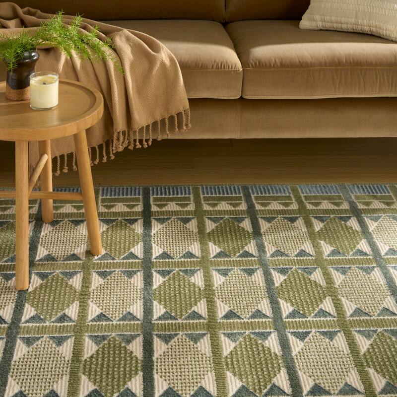 Nourison Nordic Indoor only Geometric Area Rug