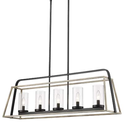 Millennium Lighting 3015 Bonnie 5 Light 38" Wide Taper Candle Linear