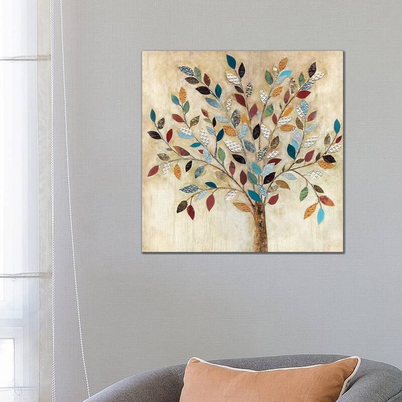 iCanvas "Whimsical Wood" by Tava Studios Canvas Print - 26x26x1.5
