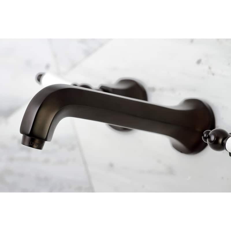 Kingston Brass Metropolitan Wall Mounted Roman Tub Filler with