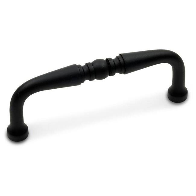 RK International CP 04 Barrel 3" Center to Center Solid Metal - Black