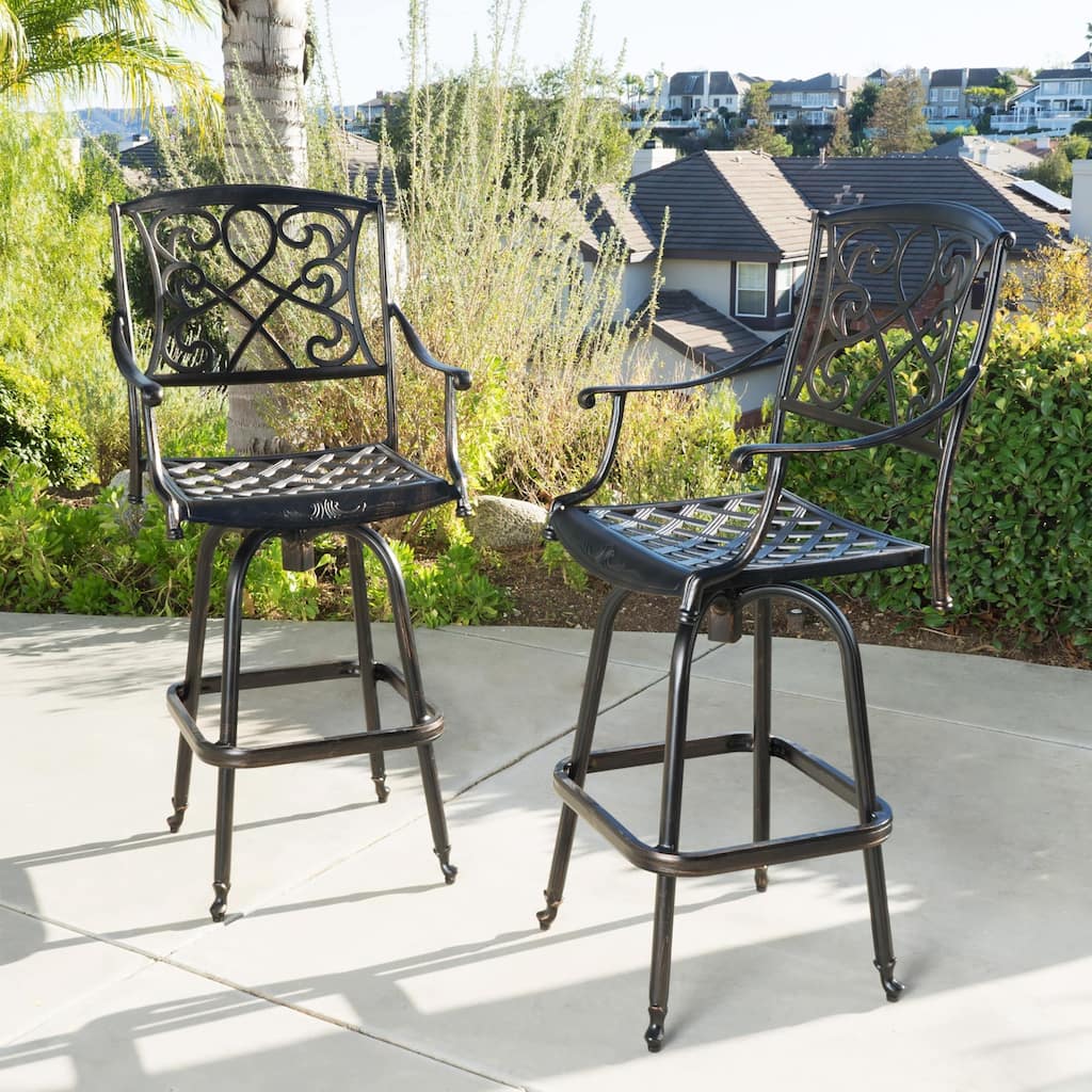 Santa Maria Bar Stool (Set of 2) by Christopher Knight Home