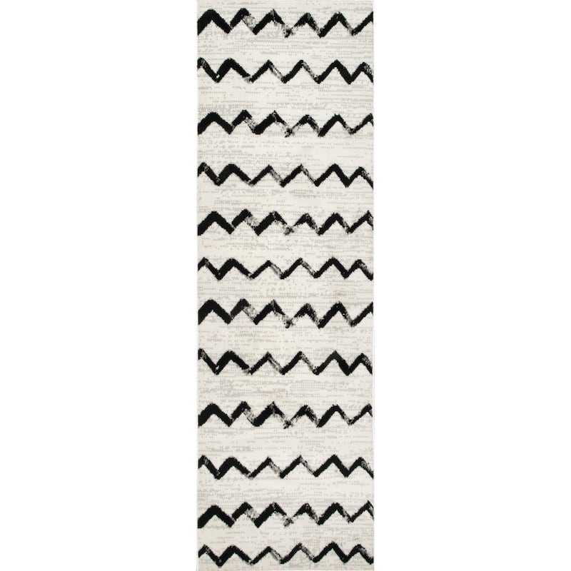 Nuloom Modern Chevrons Solid Area Rug