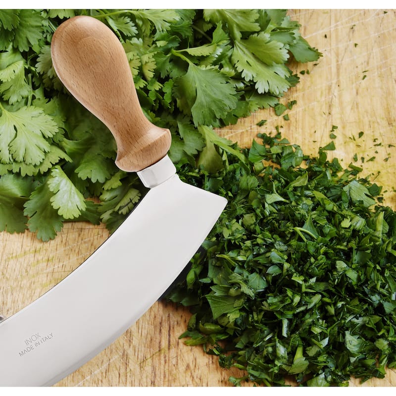 Fantes Mezzaluna Rocking Chopper Knife