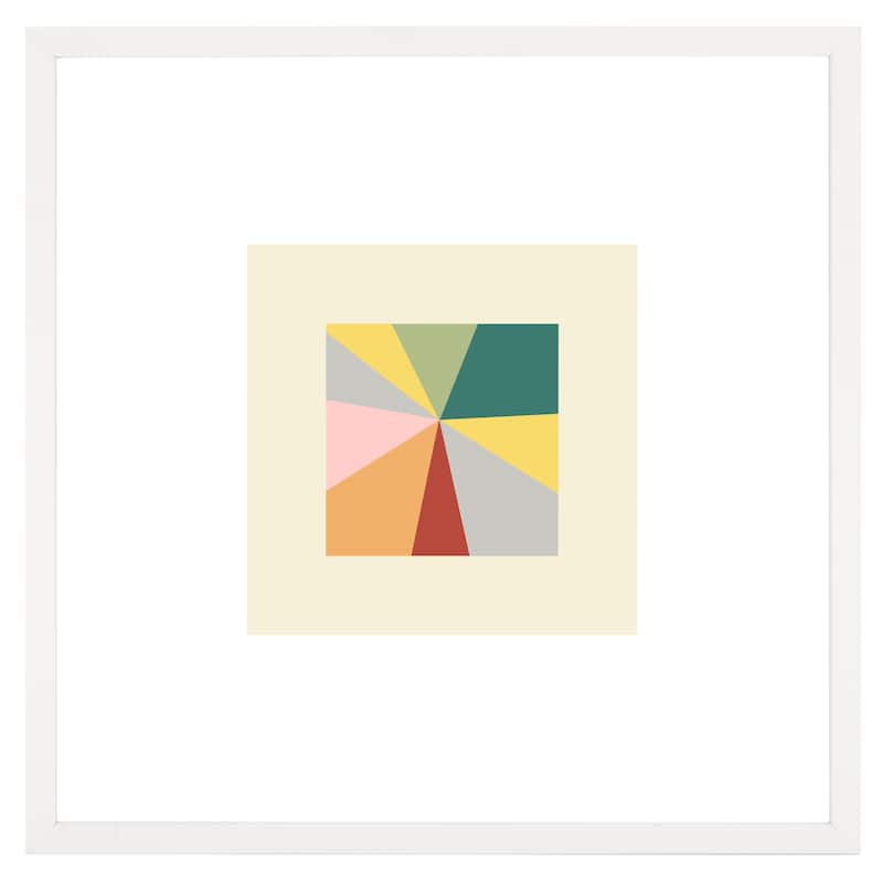 SAFAVIEH Terttu 16-inch Square Framed Wall Art