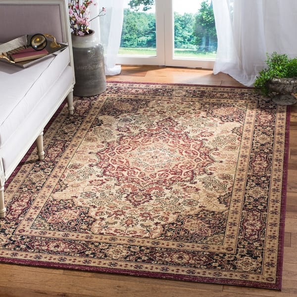 slide 2 of 6, SAFAVIEH Lavar Kerman Bogdana Traditional Oriental Cotton Rug