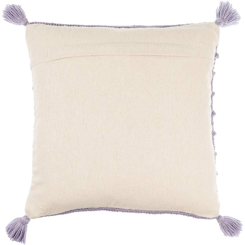 Artistic Weavers Kalae Crochet Pom Throw Pillow with Tassels