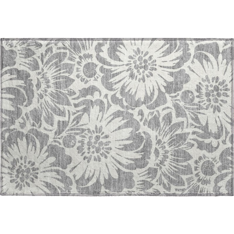 Premium Washable Super Soft Modern Floral Mayfield Rug
