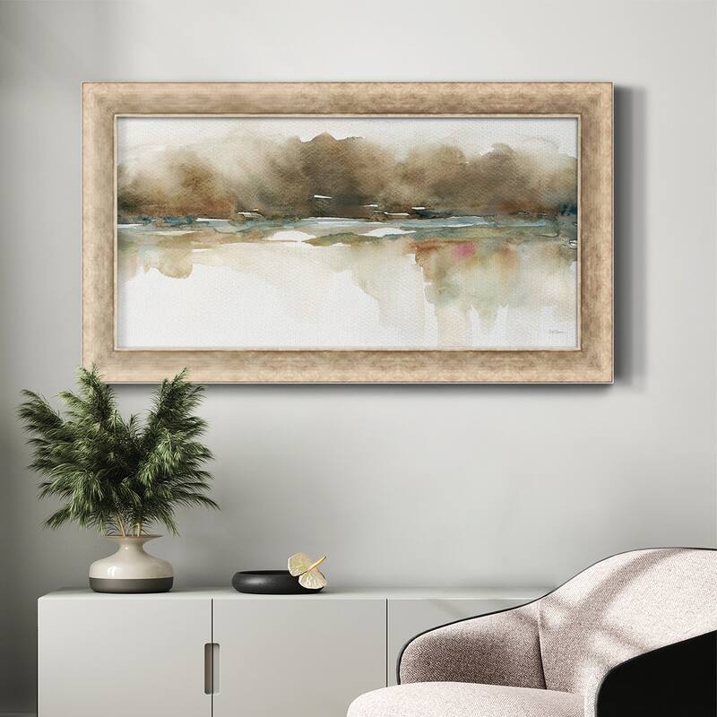 Softer Reflections Premium Framed Canvas- Ready to Hang
