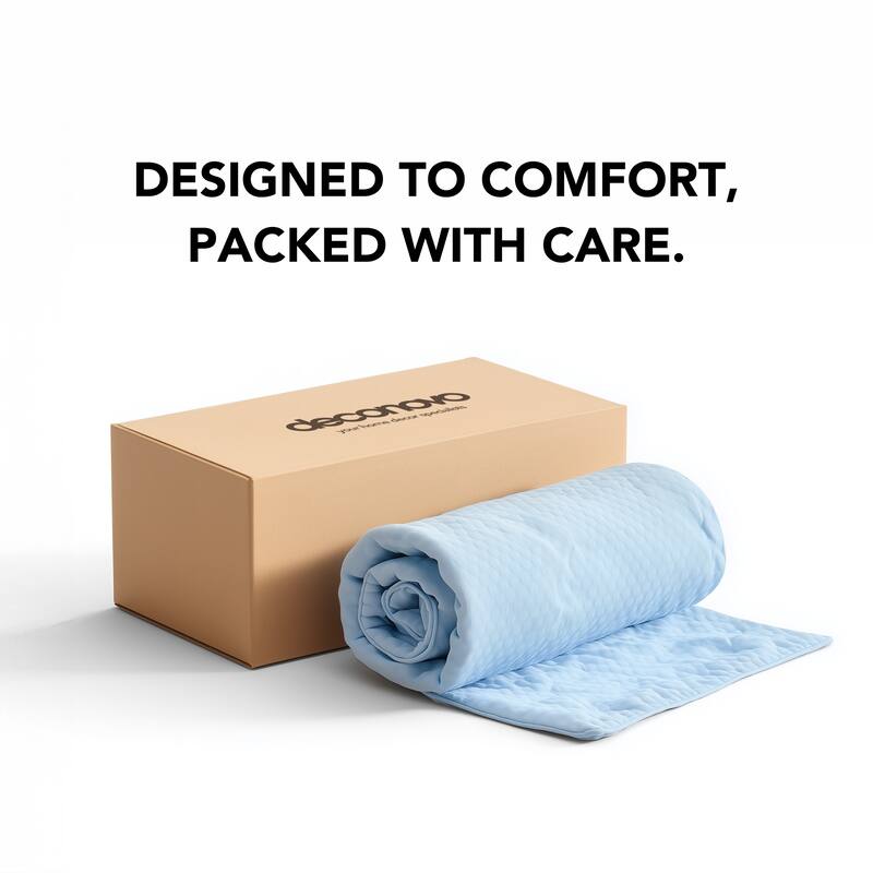 Deconovo PCM Cooling Comforter Textured Blanket 1 PC