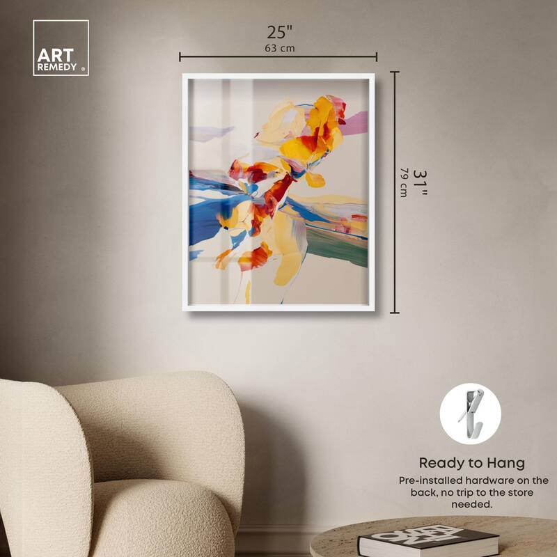 Flippant Bloom III Shadowbox by Art Remedy