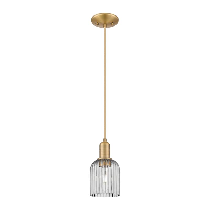 Innovations Lighting Downtown Urban - Bridal Veil - 1 Light 5" Cord Hung Mini Pendant