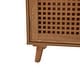 preview thumbnail 13 of 41, Gius Contemporary Multifunctional Manufactured Wood Frame Sideboard with Beech Wood Doors by HULALA HOME