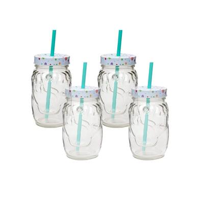 Amici Unicorn Mason Jar