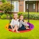 preview thumbnail 2 of 9, Costway 40'' Saucer Tree Swing Outdoor Round Platform Swing w/ Pillow - See Details