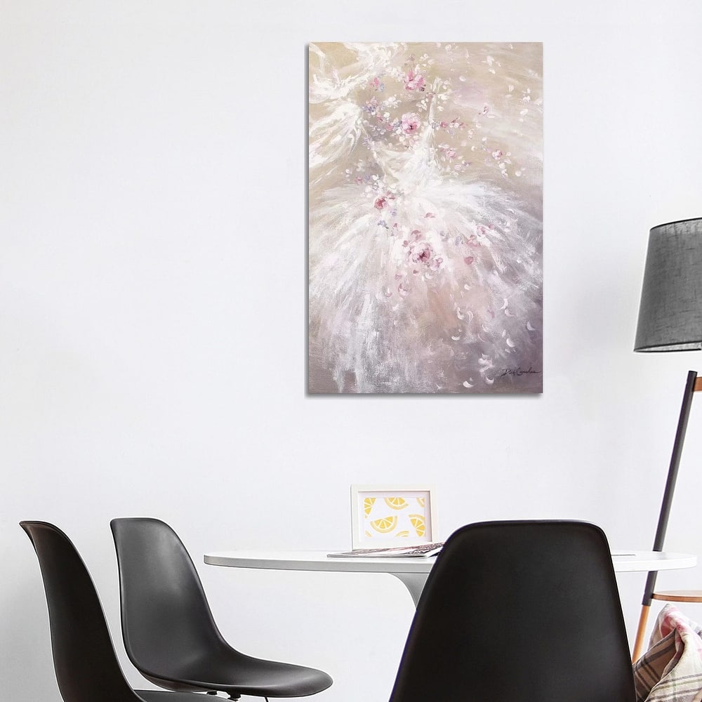 iCanvas "Rose Dance II" by Debi Coules Canvas Print