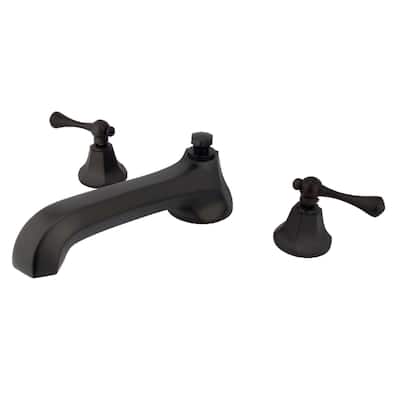 Kingston Brass Deck Mounted Roman Tub Filler