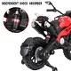 preview thumbnail 6 of 22, Kids Ride On Motorcycle, 12V Electric Dirt Bike With Training Wheels, PU Seat, Hand Racing Foot Brake, USB, MP3