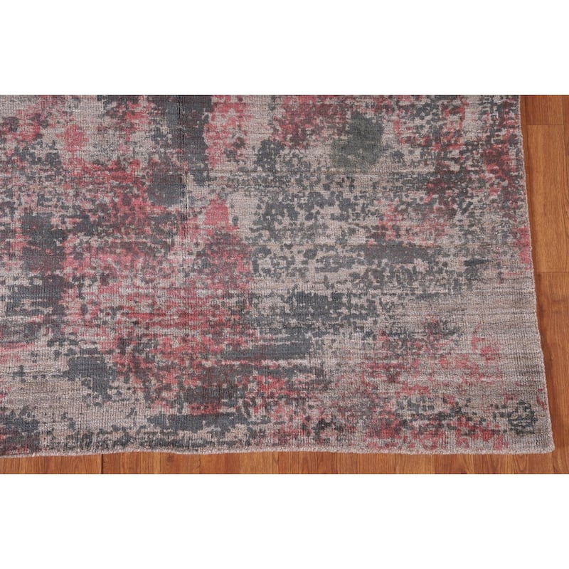 Abstract / Modern Area Rug Hand-Knotted Wool Carpet - 5'3"x 8'3"