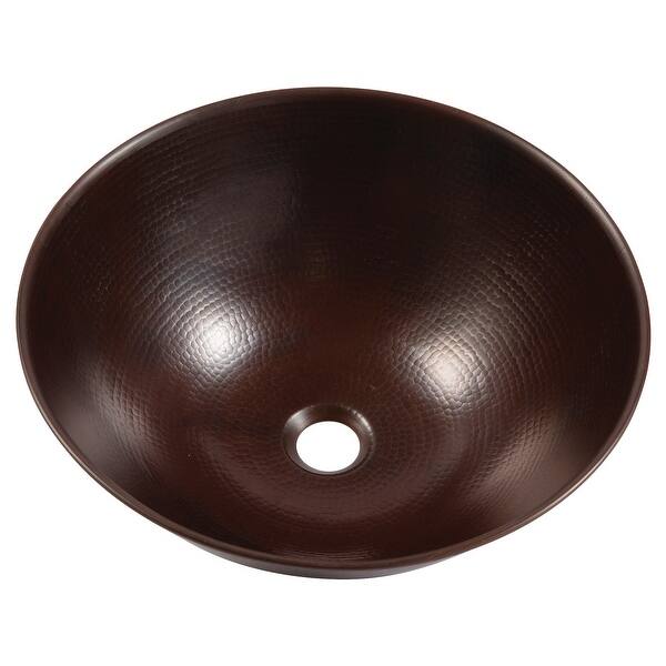 slide 2 of 7, Hubble 16" Vessel Bathroom Sink in Copper