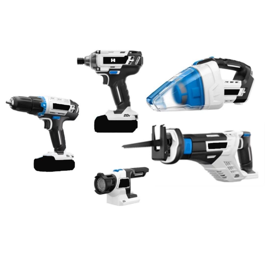 Hart 5 outlet tool combo kit