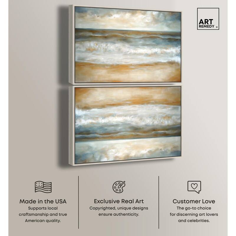 Pulse of the Storm I Canvas by Art Remedy