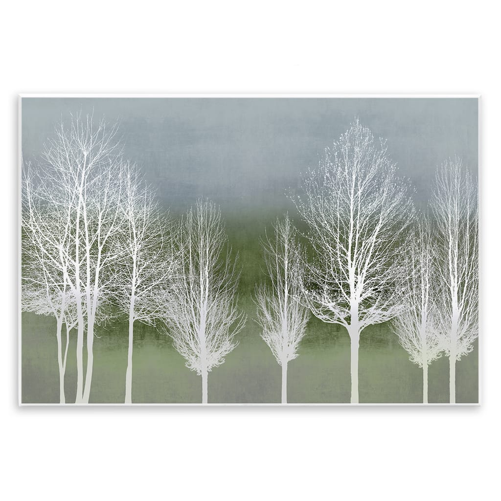 Stupell White Tree Impressions Wall Plaque Art Design By Kate Bennett
