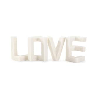 Just Say "Love" Sculpture in Polyresin - 10.5H x 7W x 2.3/4D