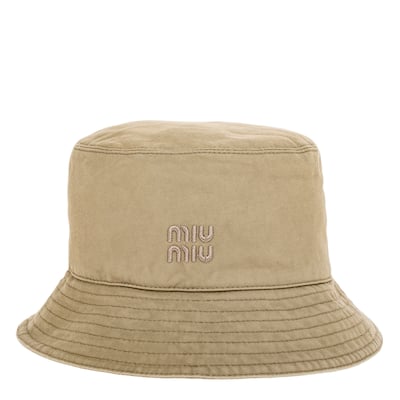 Miu Miu Gabardine Bucket Hat
