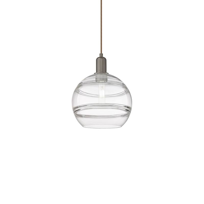Innovations Lighting 716-1P-13-10 Rochester Pendant Rochester 10" Wide - Oil Rubbed Bronze / Clear