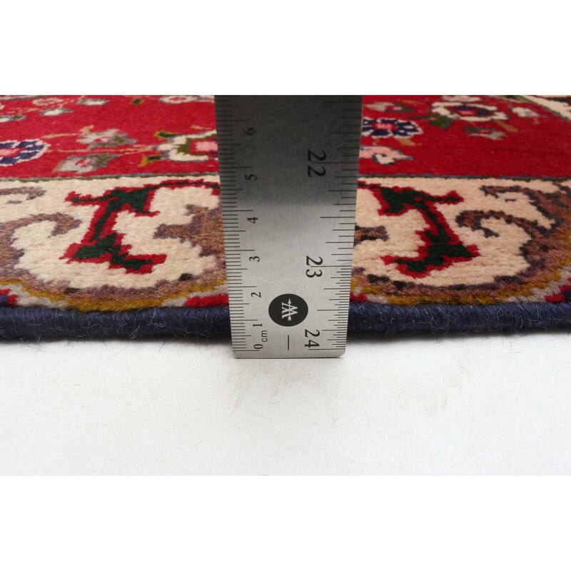 ECARPETGALLERY Hand-knotted Kayseri Vintage Red Wool Rug - 2'11 x 9'6