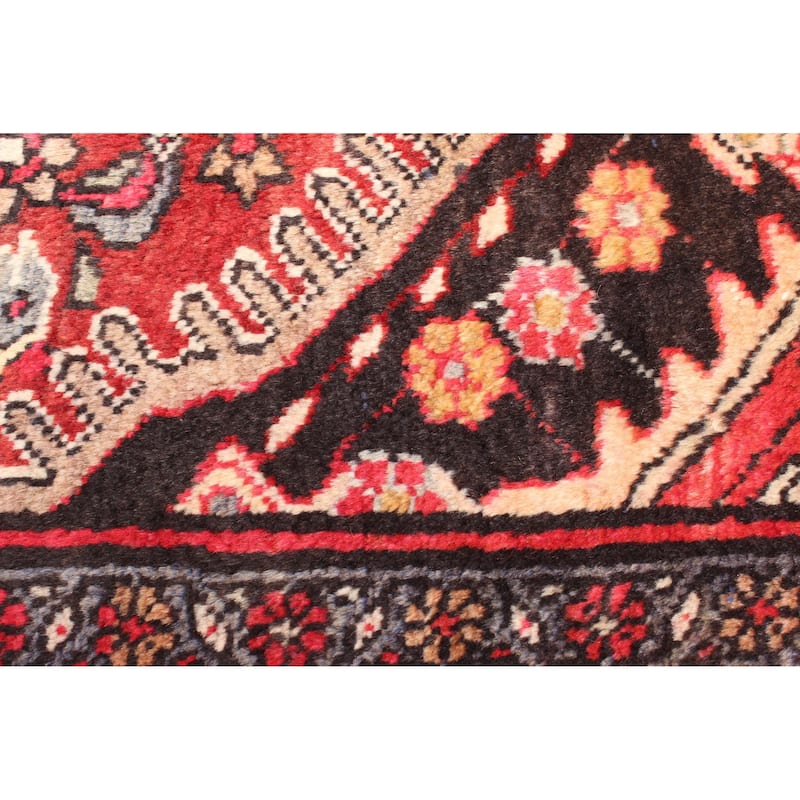 ECARPETGALLERY Hand-knotted Kayseri Red Wool Rug - 4'6 x 7'5