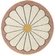 preview thumbnail 2 of 11, Mod-Tod Lily Kids Flower Shag Area Rug