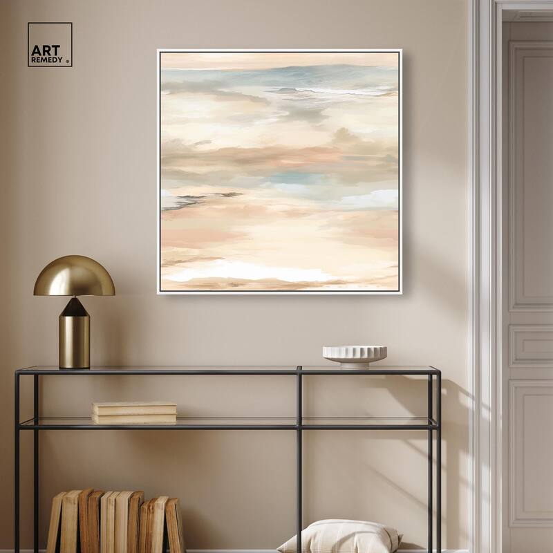 Roseate Skyfall I Canvas by Art Remedy