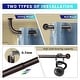 preview thumbnail 13 of 98, Energy-saving Wraparound Adjustable French Blackout Curtain Rod Set