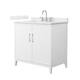 Option White, Nickel Trim, Giotto Quartz Top