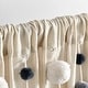 preview thumbnail 53 of 77, Lush Decor Boho Pom Pom Tassel Linen Window Curtain Panel (Single)