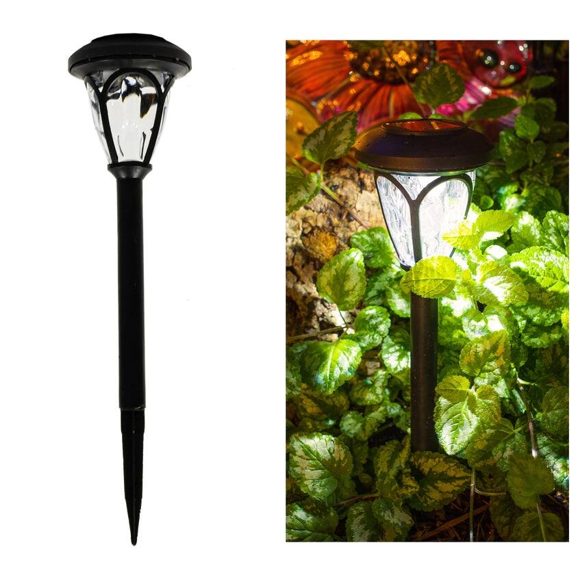 Melrose Solar Pathway Light, Set of 4 - 3.82 x 3.82 x 15.75 inches
