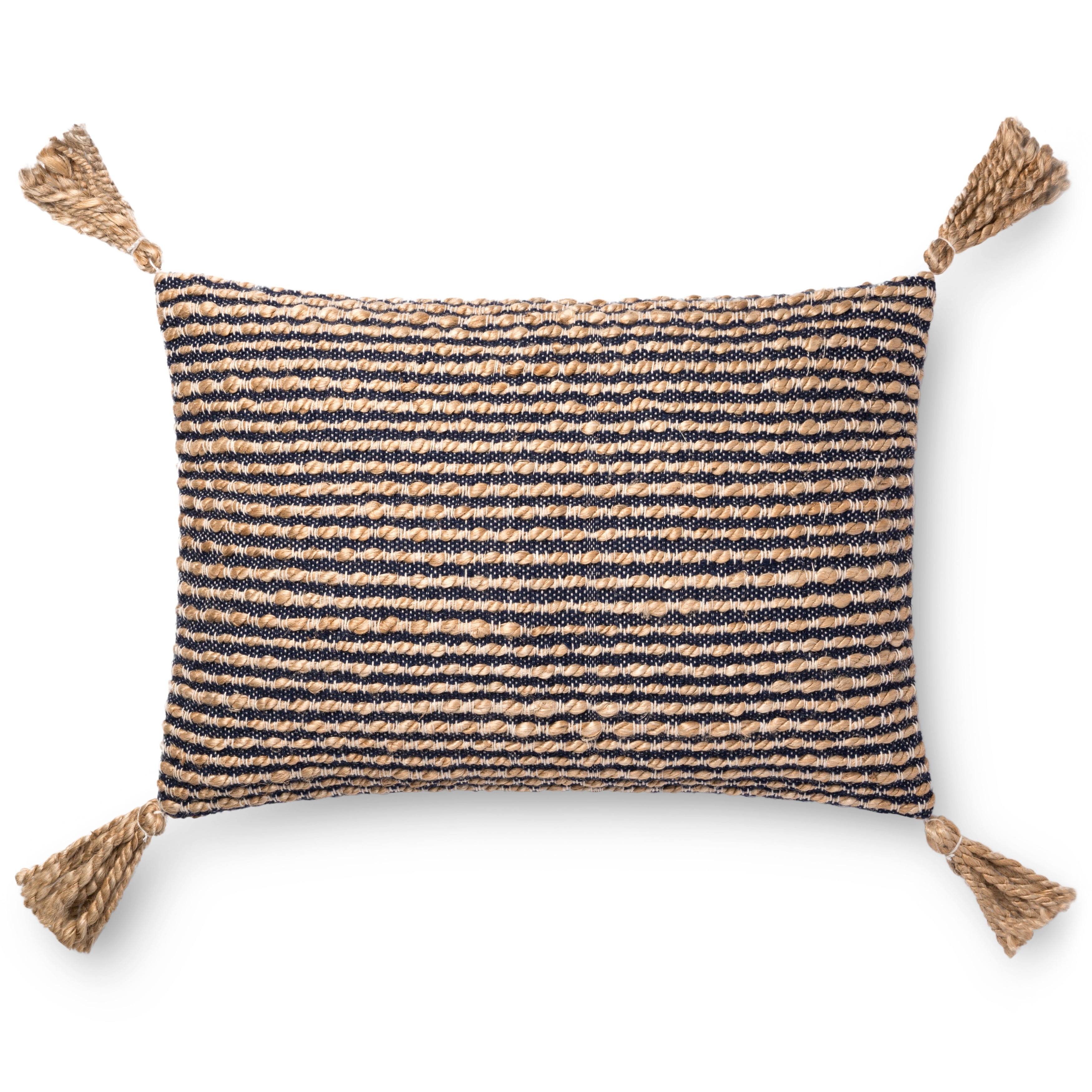Alexander Home Virginia Farmhouse Jute Throw Pillow