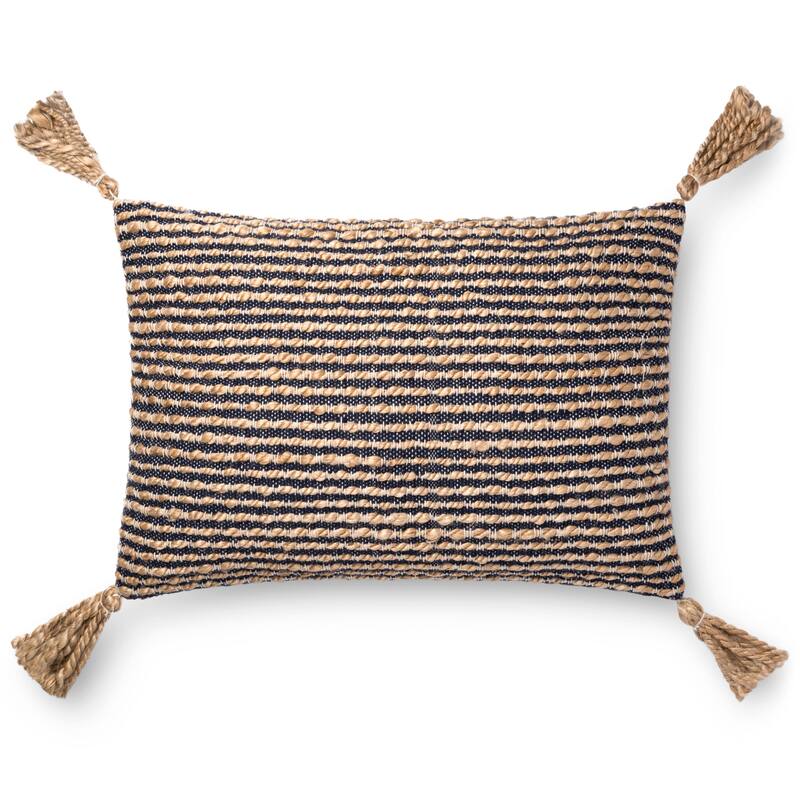 Alexander Home Virginia Farmhouse Jute Throw Pillow - Cover Only