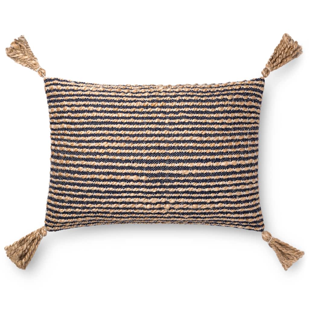 Alexander Home Virginia Farmhouse Jute Throw Pillow