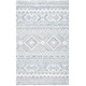 preview thumbnail 22 of 28, SAFAVIEH Handmade Metro Baiba Boho Moroccan Wool Rug 5' x 8' - Blue/Ivory - Rectangle