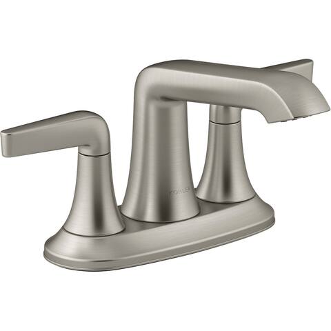 Kohler Tempered 1.2 GPM Centerset Bathroom Faucet with Pop-Up Drain