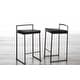 preview thumbnail 73 of 74, Carbon Loft Yadriel Industrial Antique Stackable Counter Stool (Set of 2)