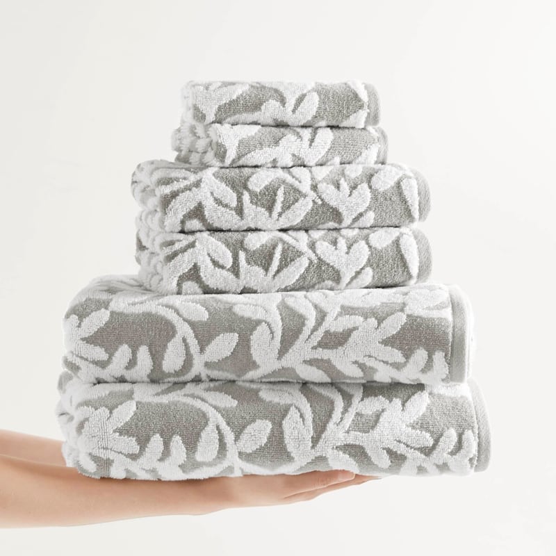 Madison Park Skyler 6 Piece Towel Set